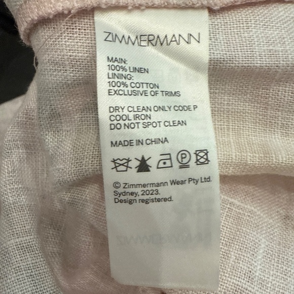 Zimmermann Waverly Plunge Midi Dress - Picture 7 of 7